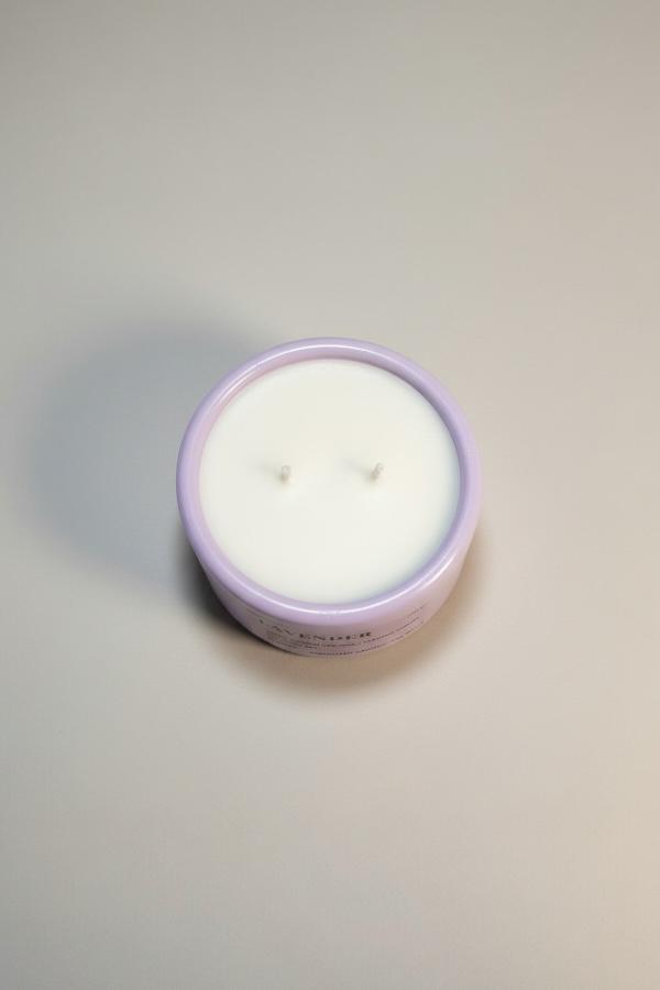 Beton Saksı Mum %100 Doğal Soya Wax