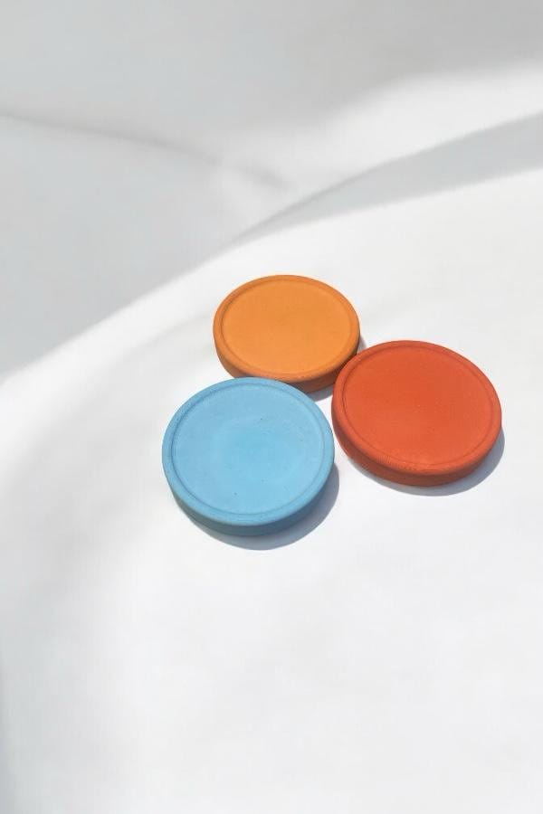 Beton Bardak Altlığı 3'lü Karışık Set