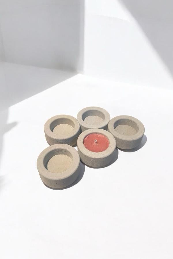 Tealight Mumluk 5 li Model