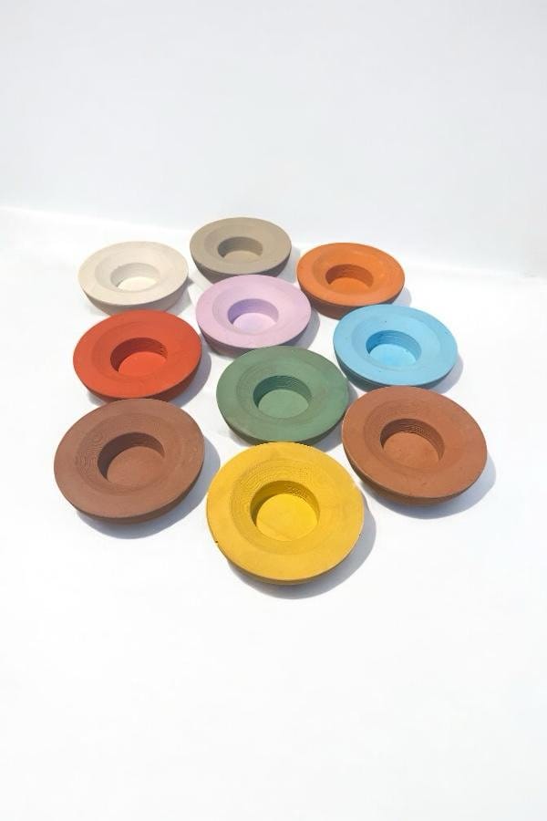 Tealight Mumluk Mini Tepsi Modelli