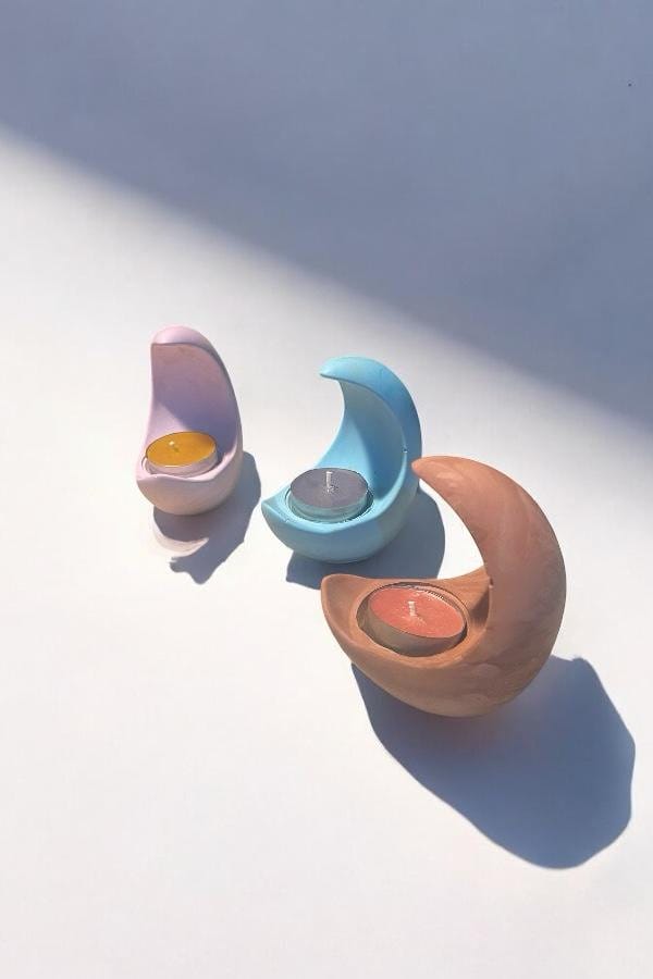 Tealight Mumluk Ay Modeli