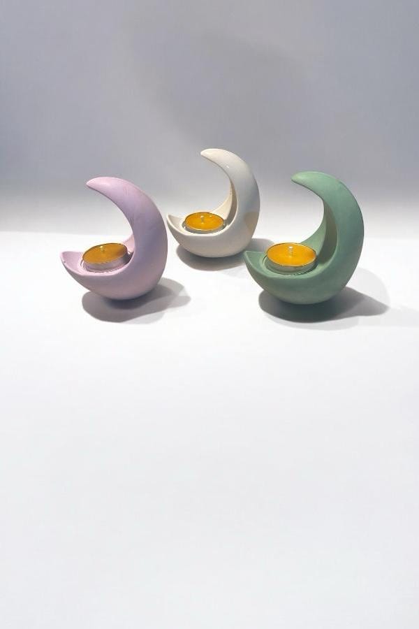 Tealight Mumluk Ay Modeli