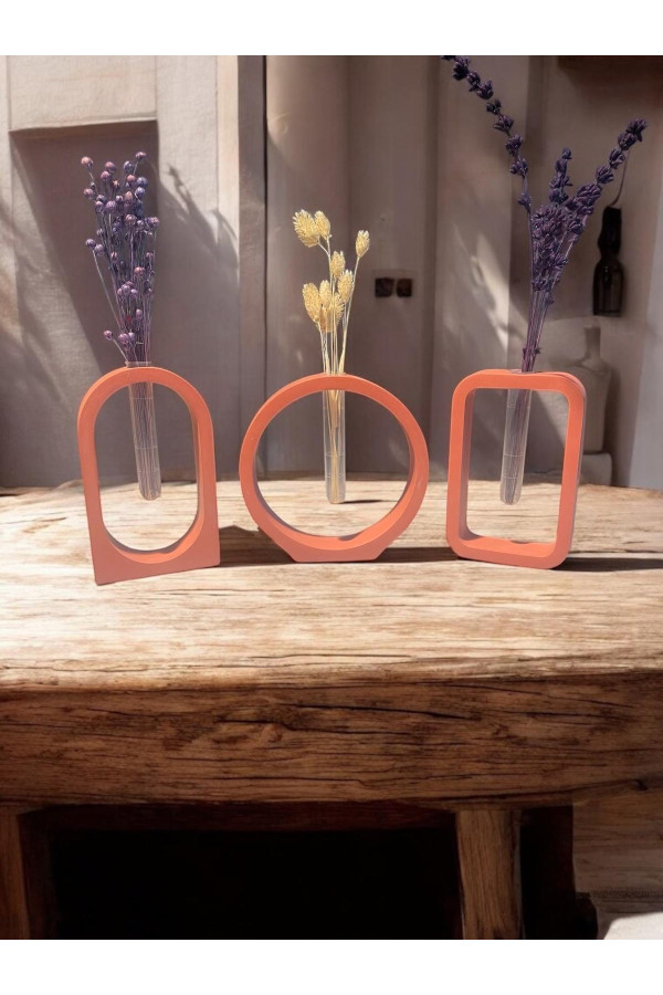 Çiçeklik 3'lü Set Renkli