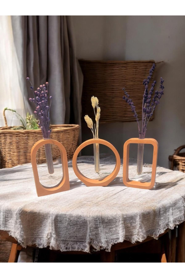 Çiçeklik 3'lü Set Renkli