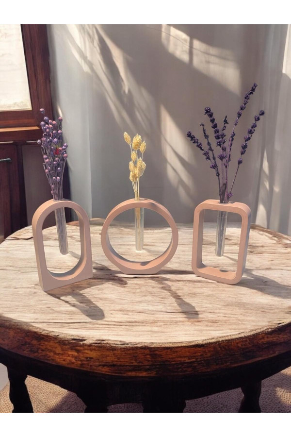 Çiçeklik 3'lü Set Renkli