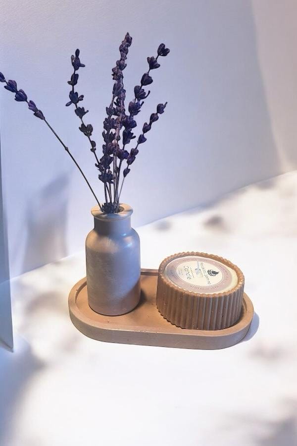 3'lü Kokulu Mum Seti Renkli Model 3